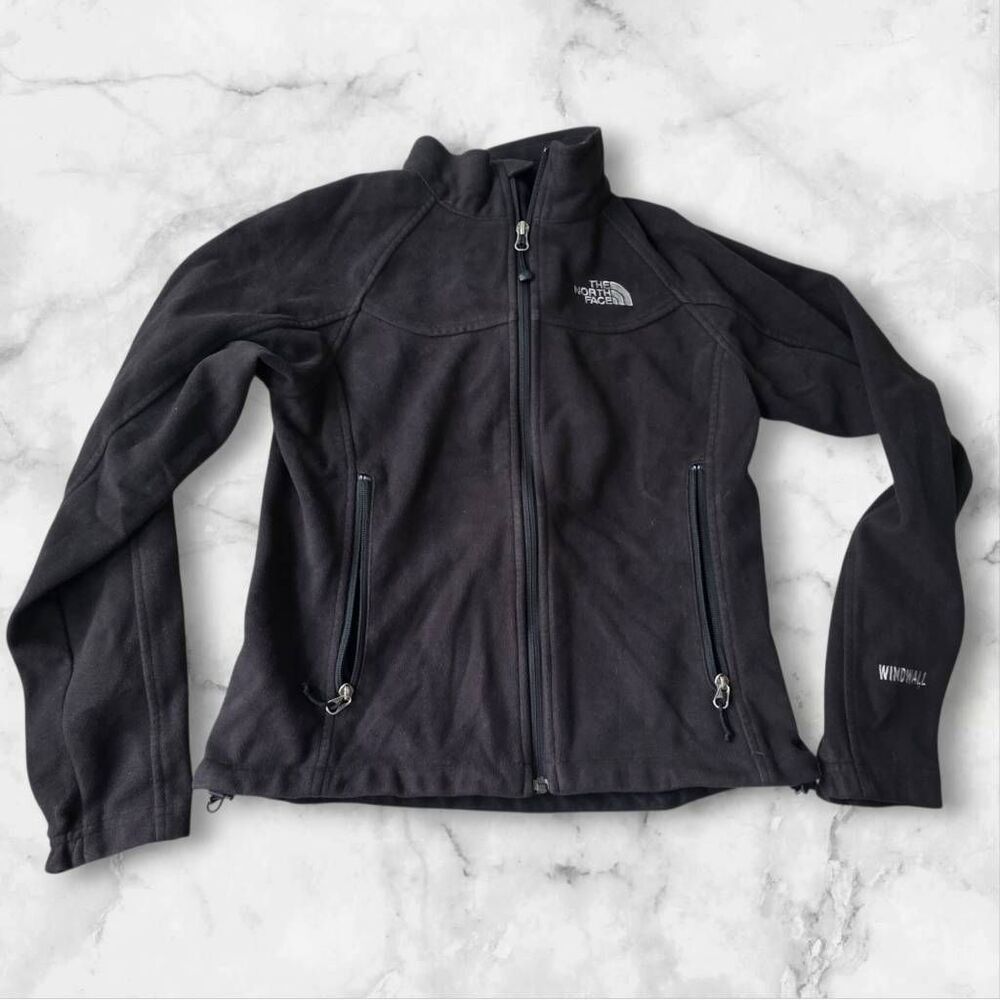 North Face Womans Small Black Full Zip